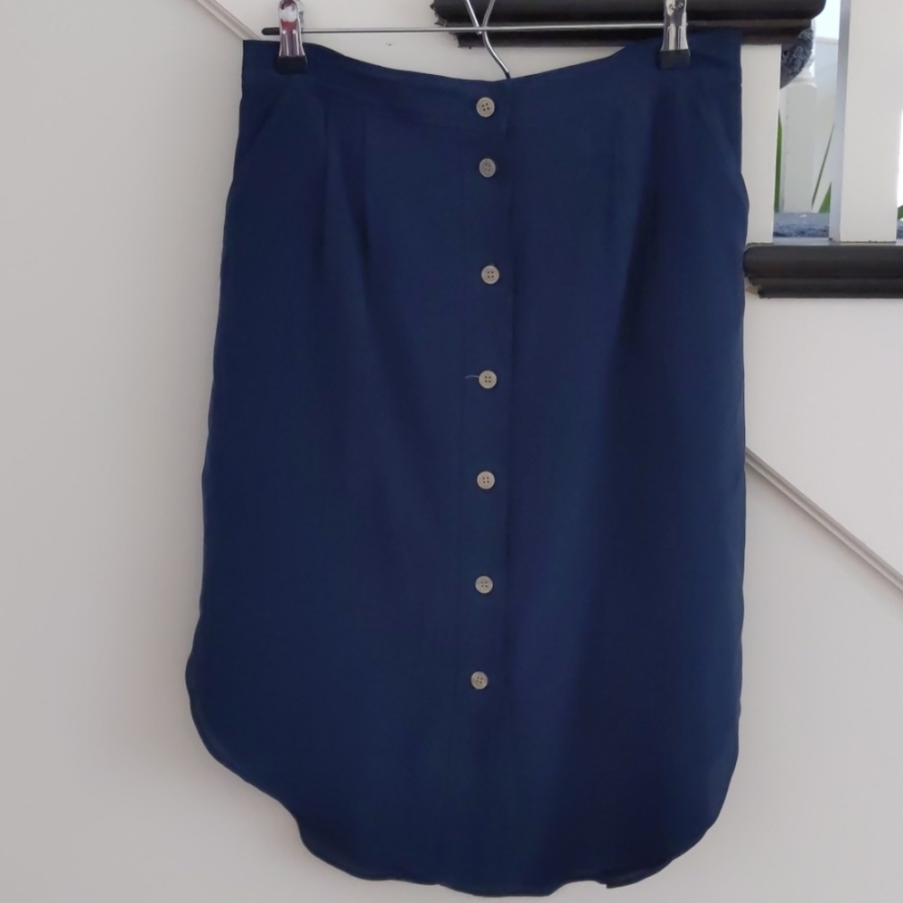 MADEWELL silk skirt